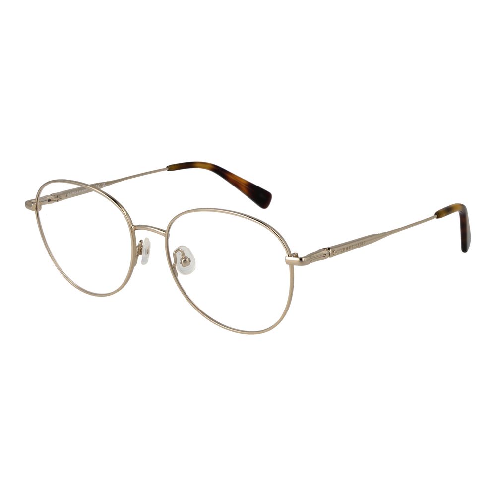 Gold Women Glasses Frame Longchamp