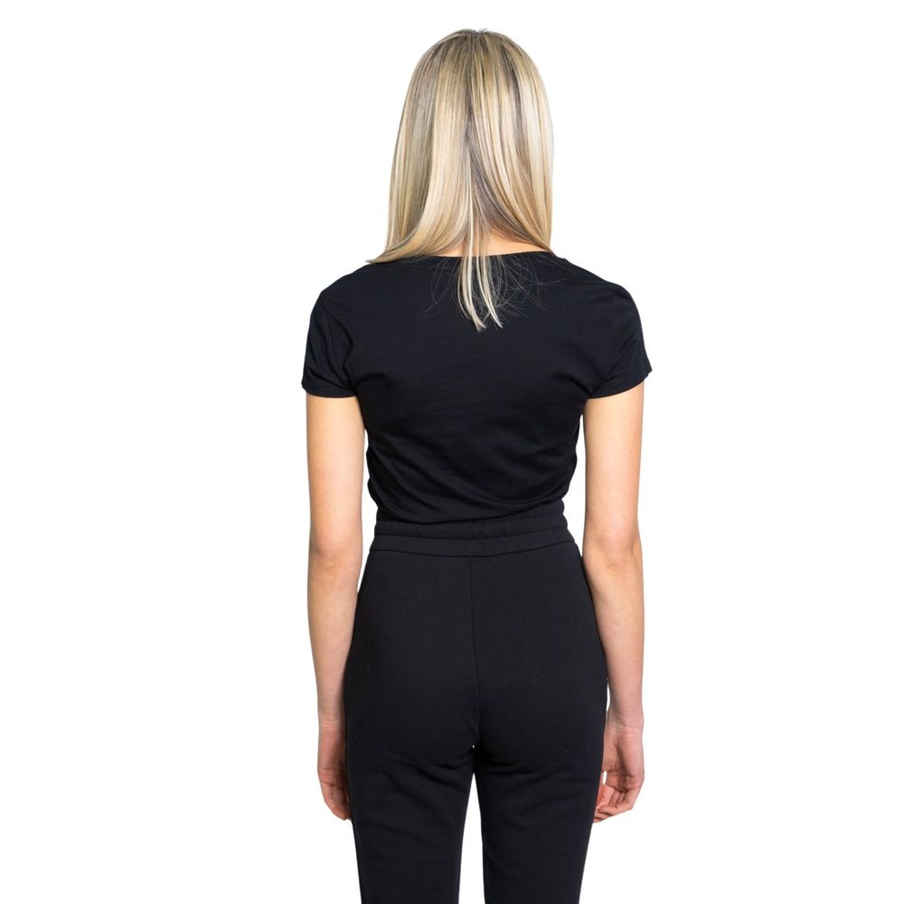 Black Cotton T-Shirt Armani Exchange