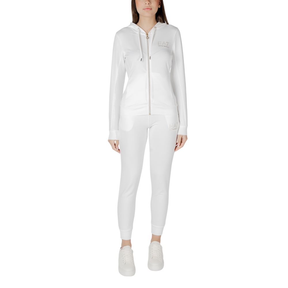 Cream Polyester Tracksuit EA7 Emporio Armani