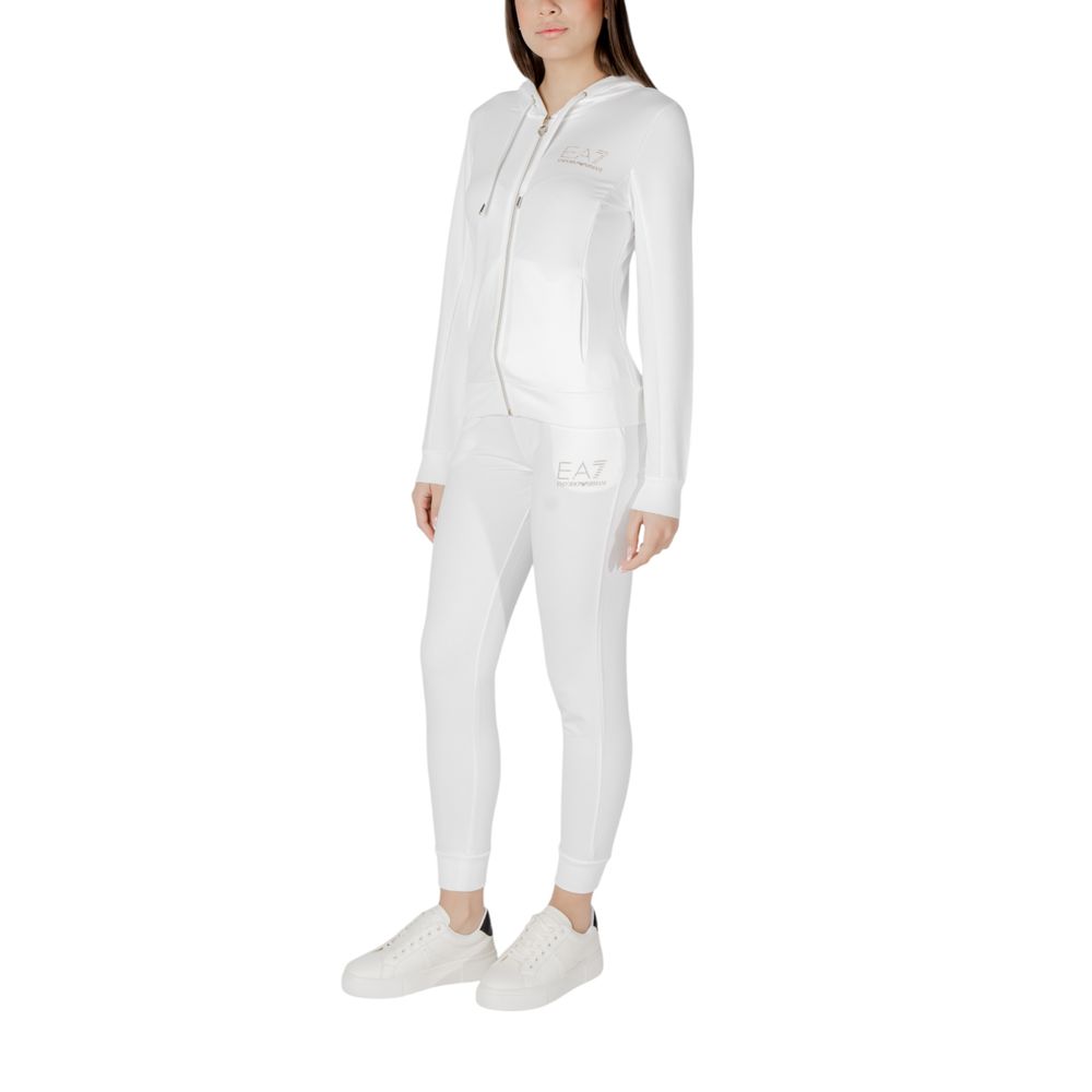 Cream Polyester Tracksuit EA7 Emporio Armani