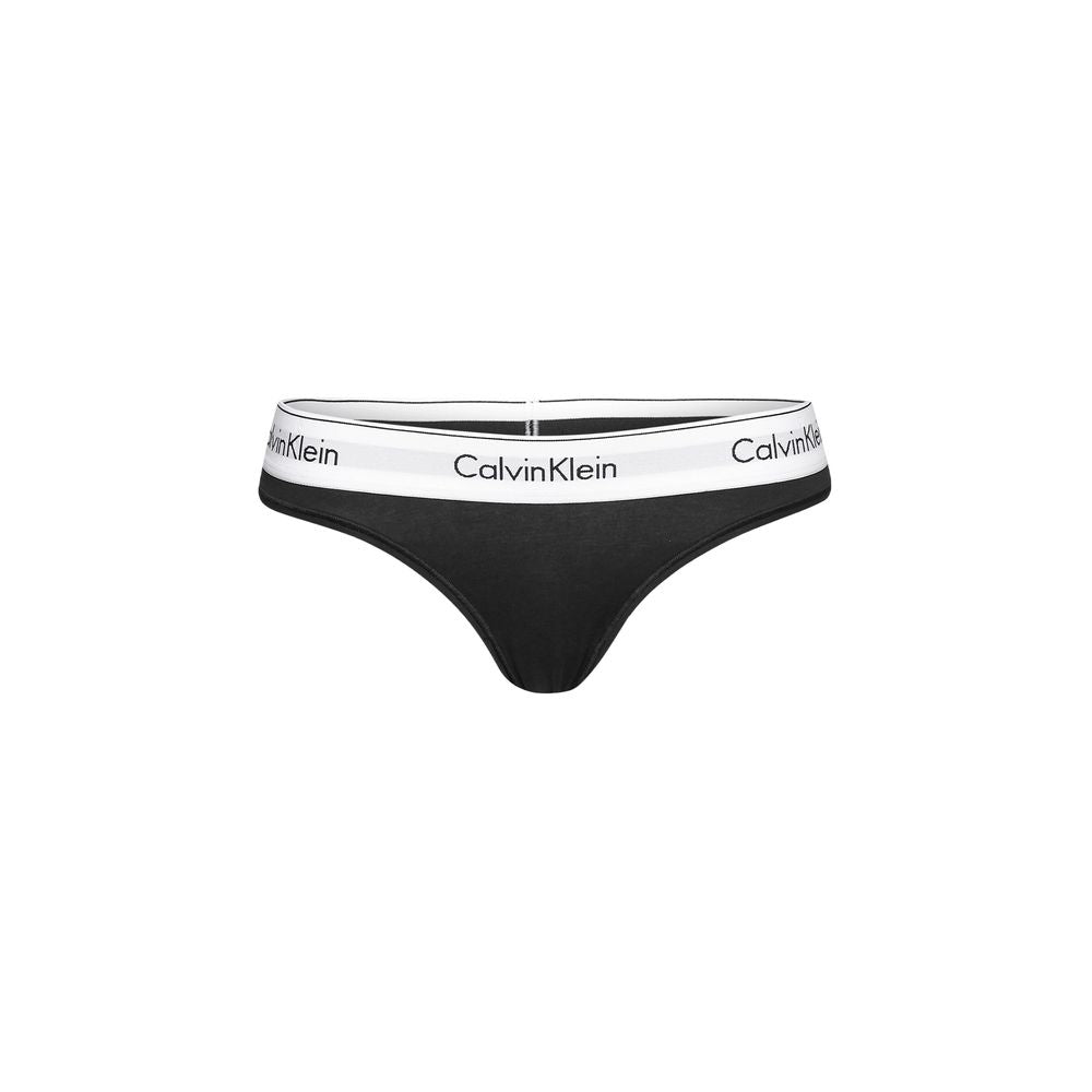 Black Cotton Panty Calvin Klein Underwear