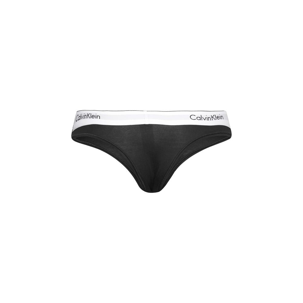 Black Cotton Panty Calvin Klein Underwear