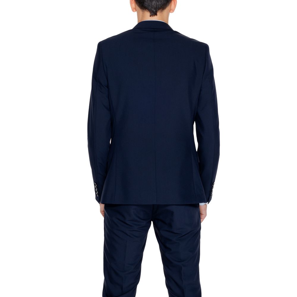 Blue Polyester Blazer Antony Morato