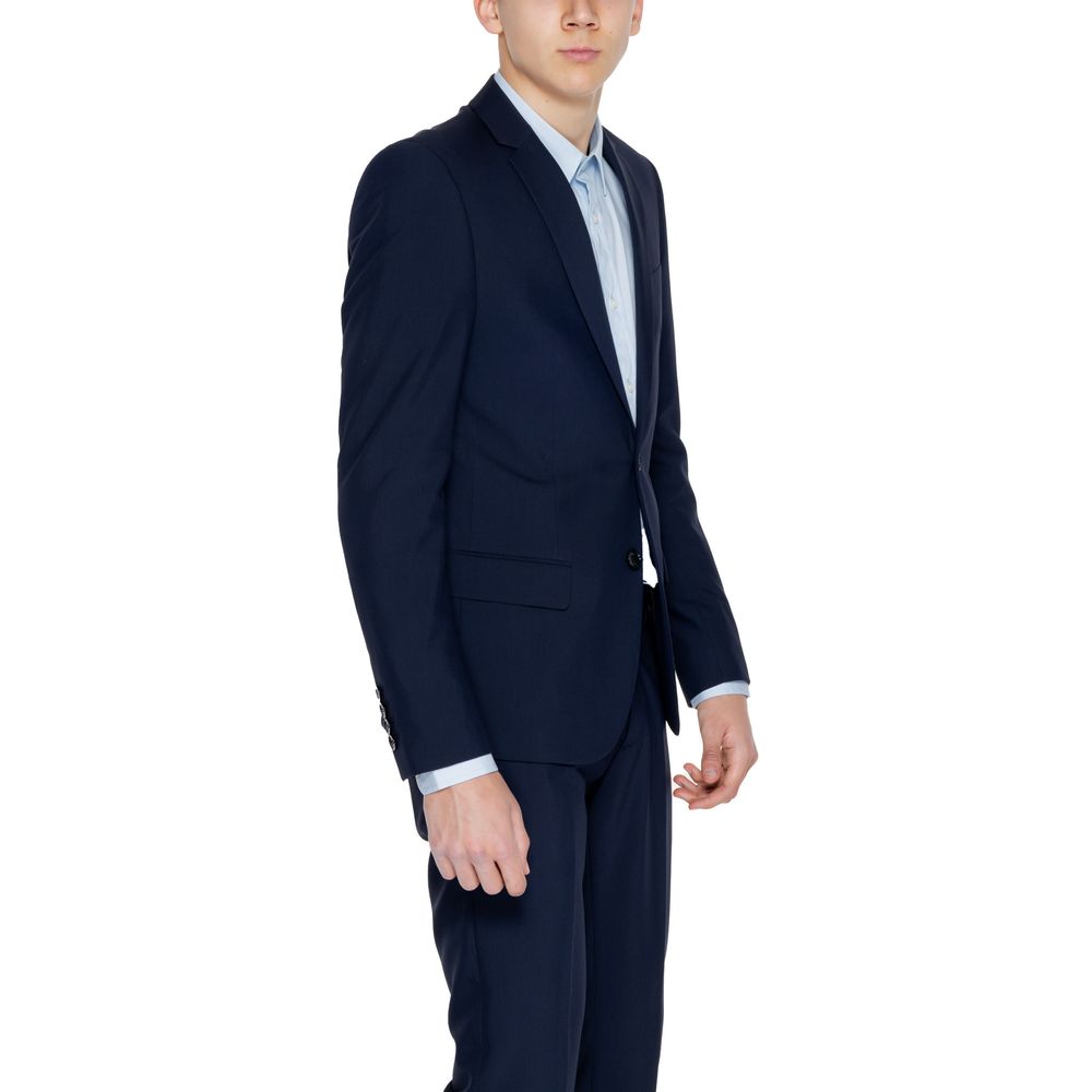 Blue Polyester Blazer Antony Morato