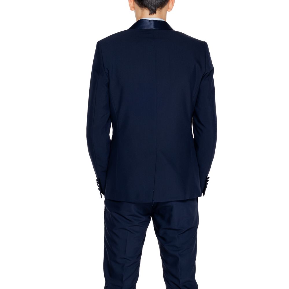Blue Polyester Blazer Antony Morato