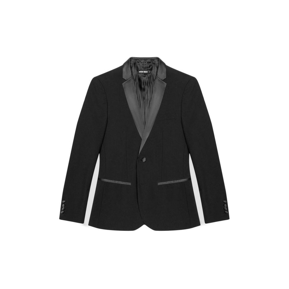 Black Polyester Blazer Antony Morato