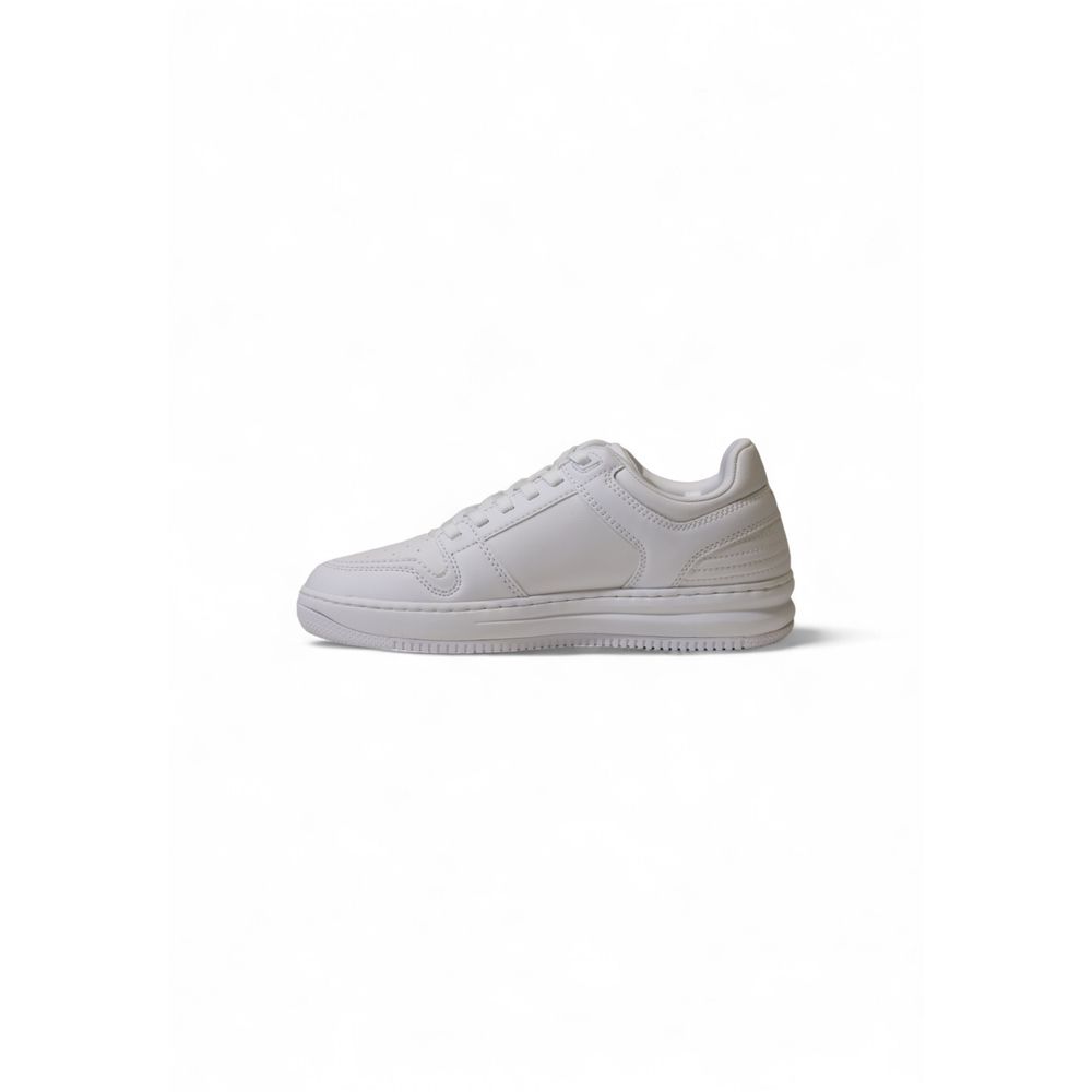 White Polyester Sneaker EA7 Emporio Armani