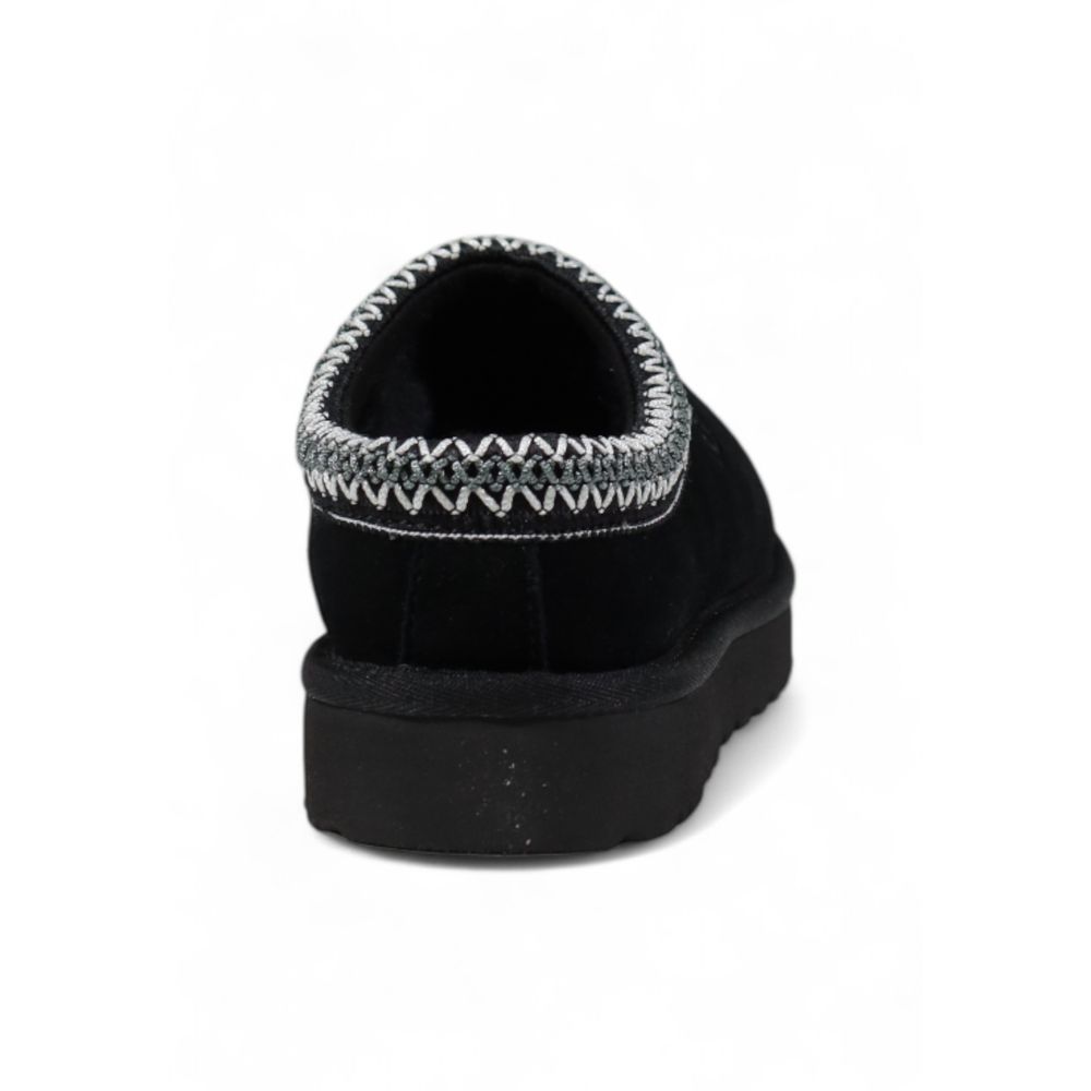 Black Suede Leather Slipper UGG