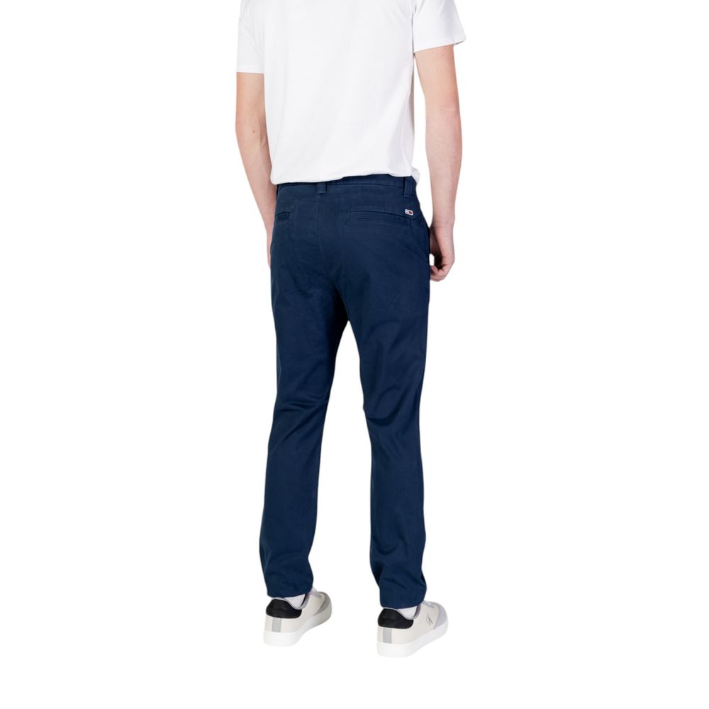 Blue Cotton Skinny Pant Tommy Hilfiger Jeans