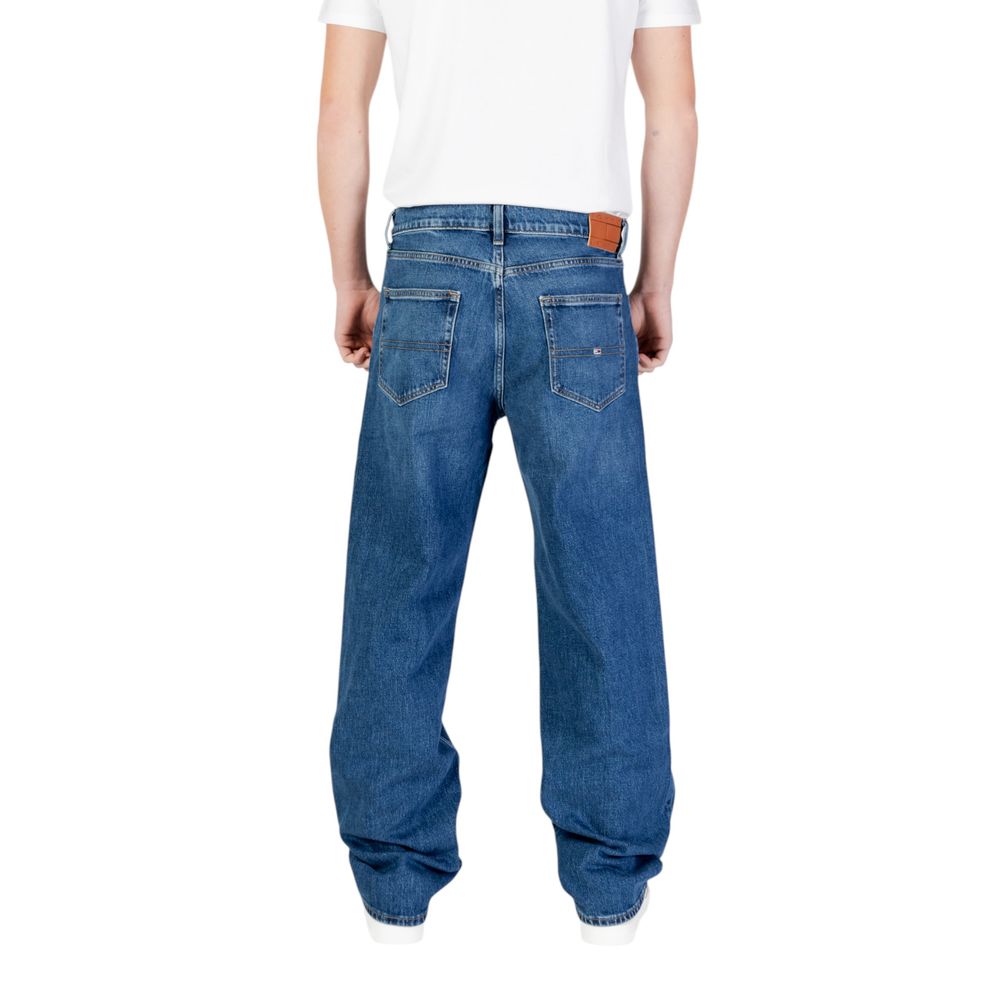 Blue Recycled Cotton Relaxed Fit Jean Tommy Hilfiger Jeans
