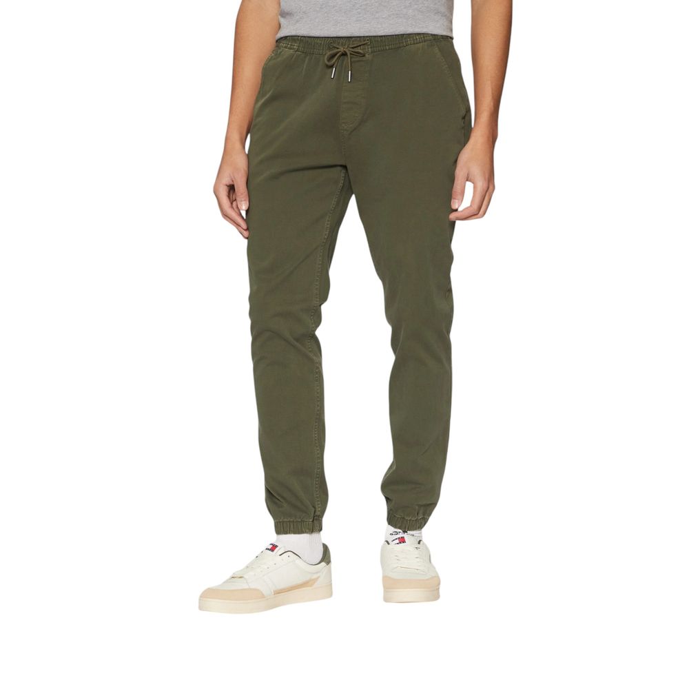 Green Cotton Pant Tommy Hilfiger Jeans
