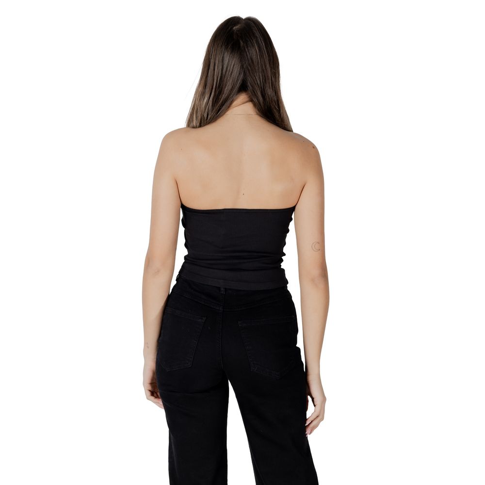 Black Recycled Cotton Top Calvin Klein Jeans