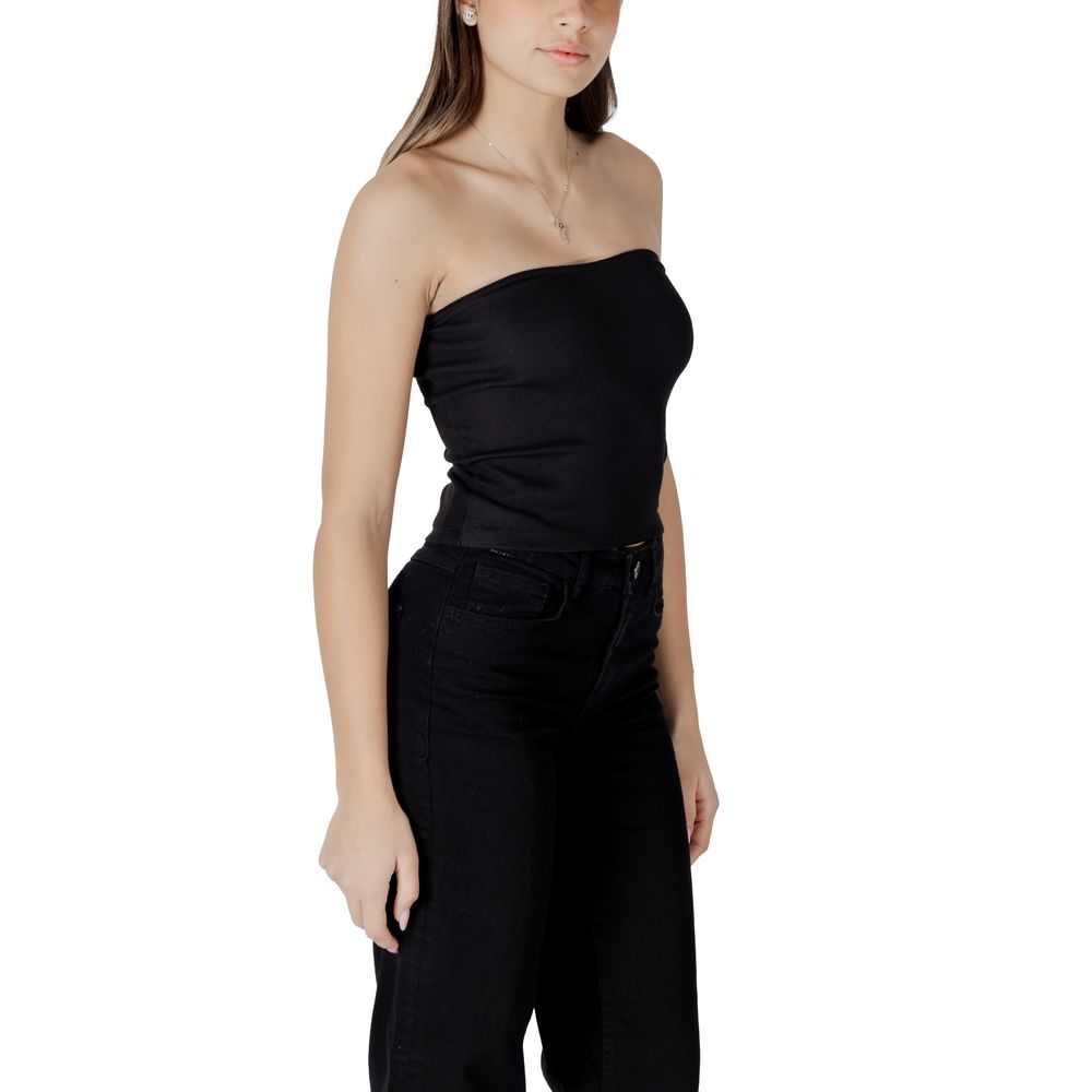 Black Recycled Cotton Top Calvin Klein Jeans