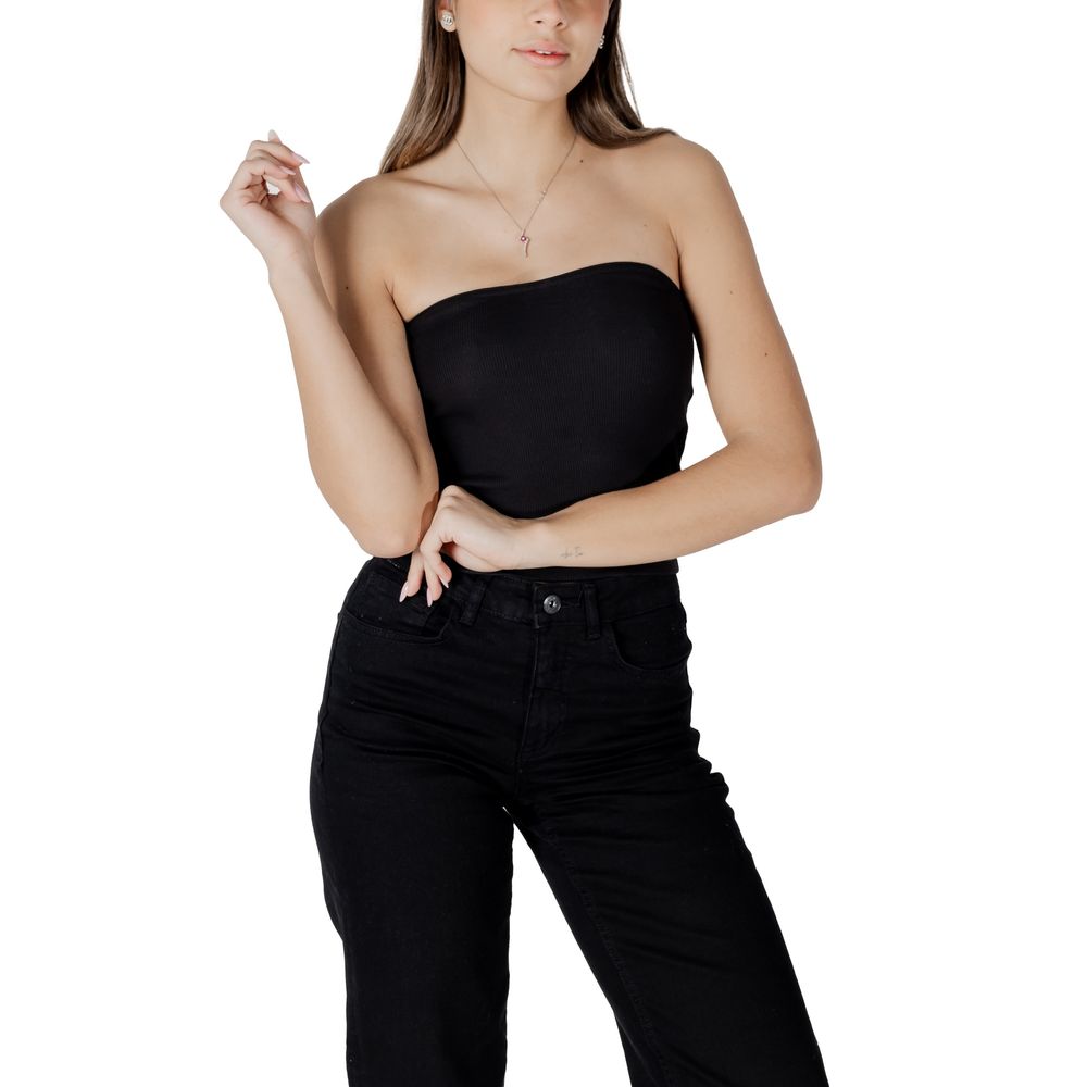 Black Recycled Cotton Top Calvin Klein Jeans