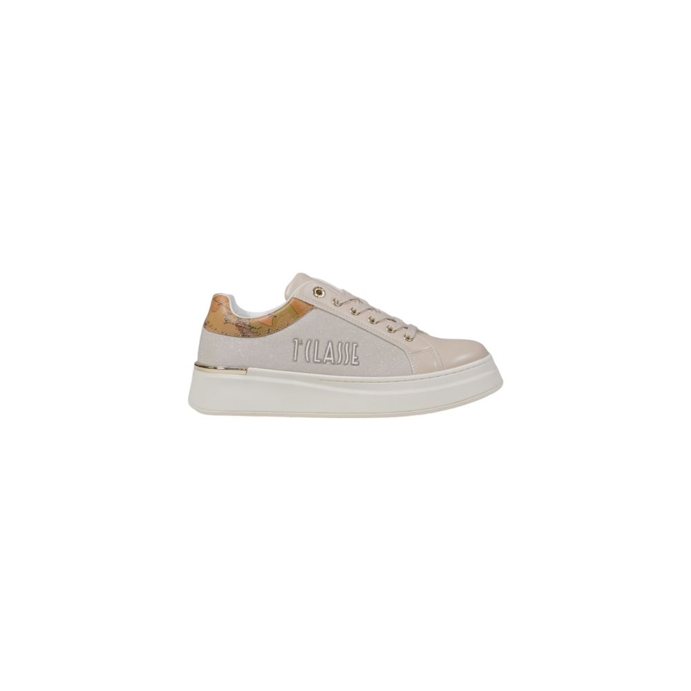Beige Polyester Sneaker Alviero Martini Prima Classe
