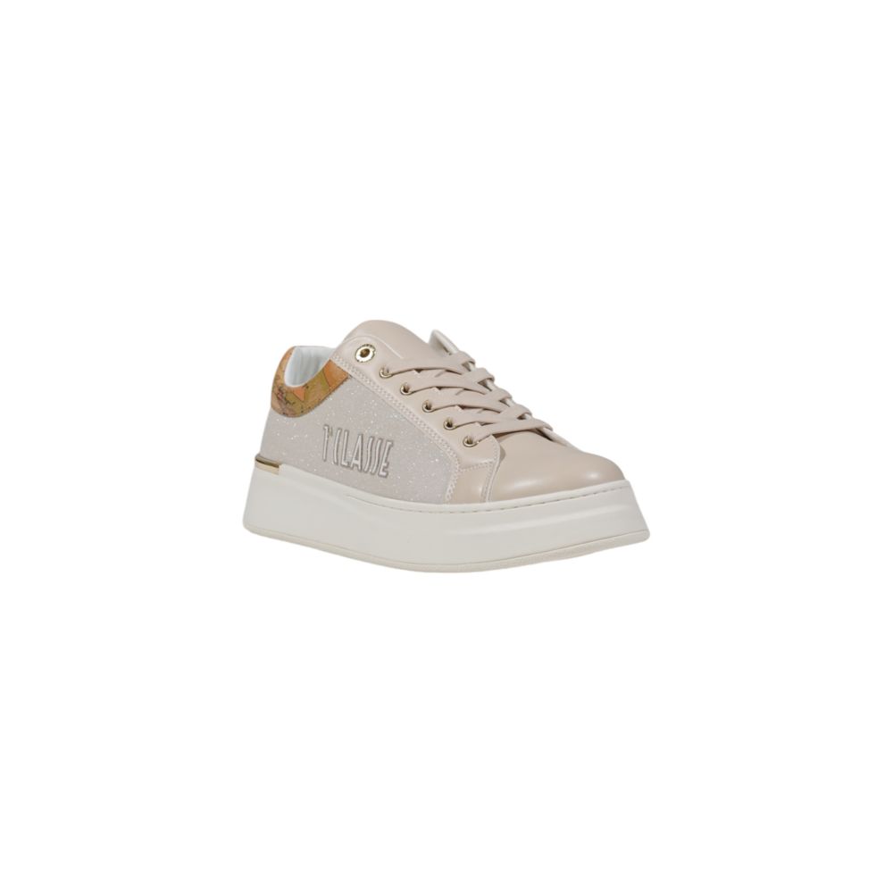 Beige Polyester Sneaker Alviero Martini Prima Classe
