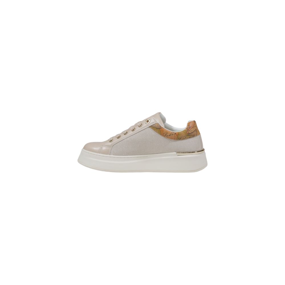 Beige Polyester Sneaker Alviero Martini Prima Classe