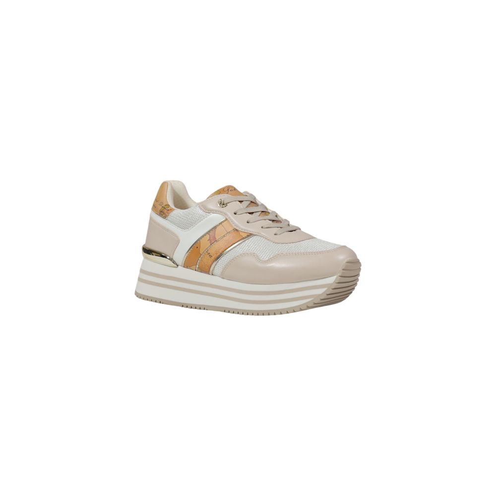 Beige Polyethylene Sneaker Alviero Martini Prima Classe
