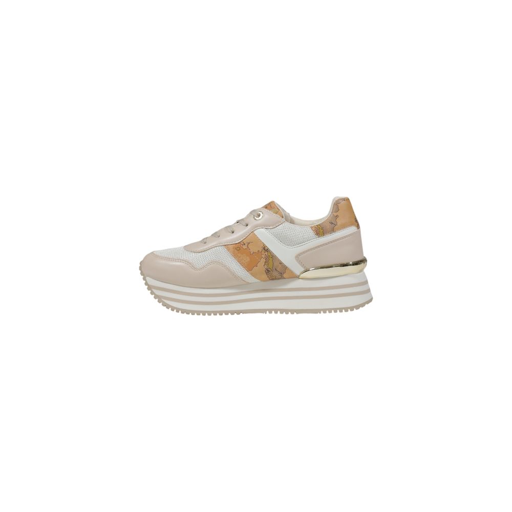Beige Polyethylene Sneaker Alviero Martini Prima Classe