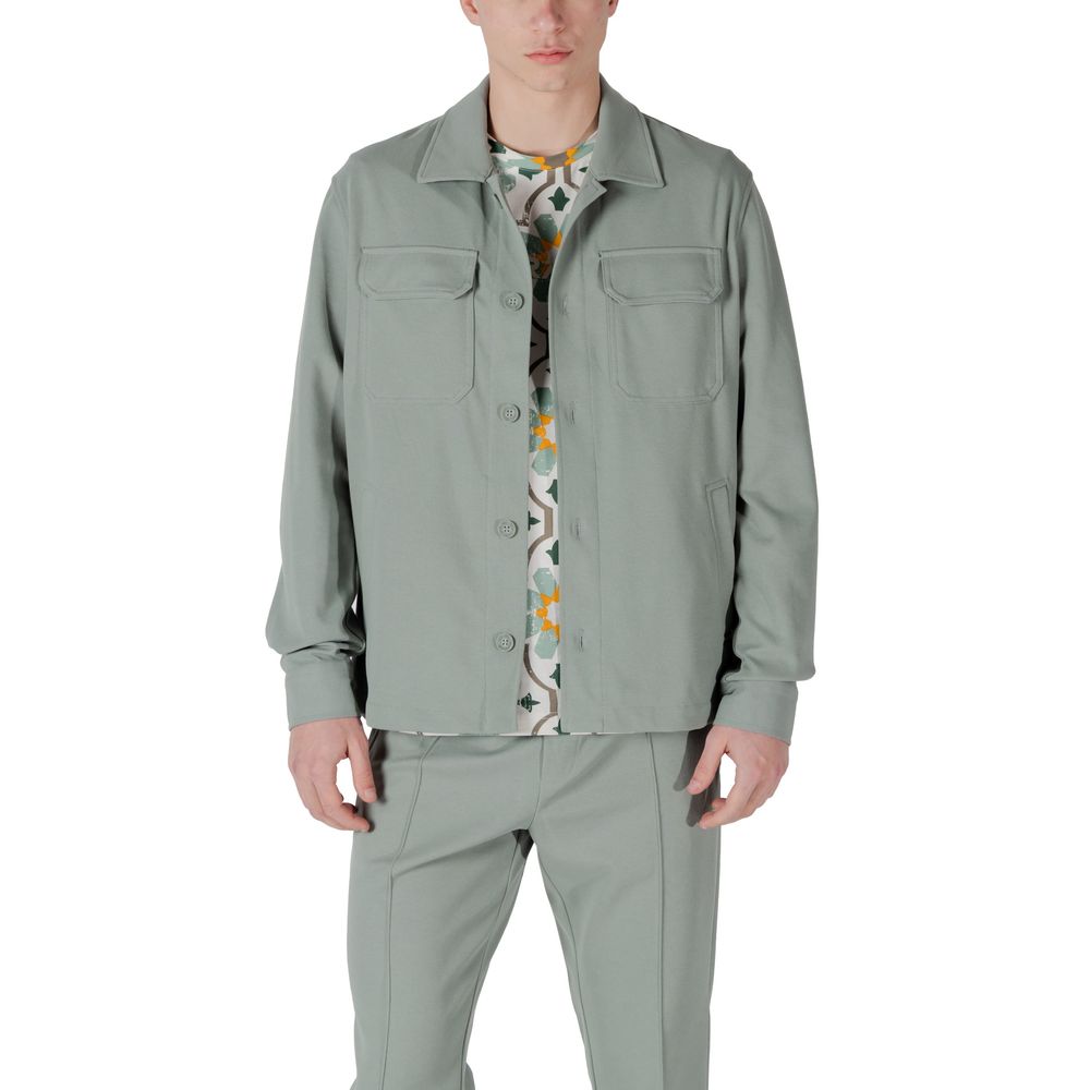 Green Polyester Shirt Antony Morato