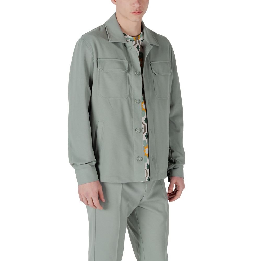 Green Polyester Shirt Antony Morato