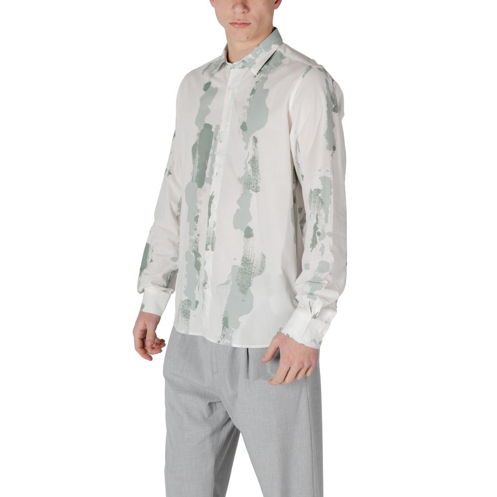 Green Viscose Shirt Antony Morato