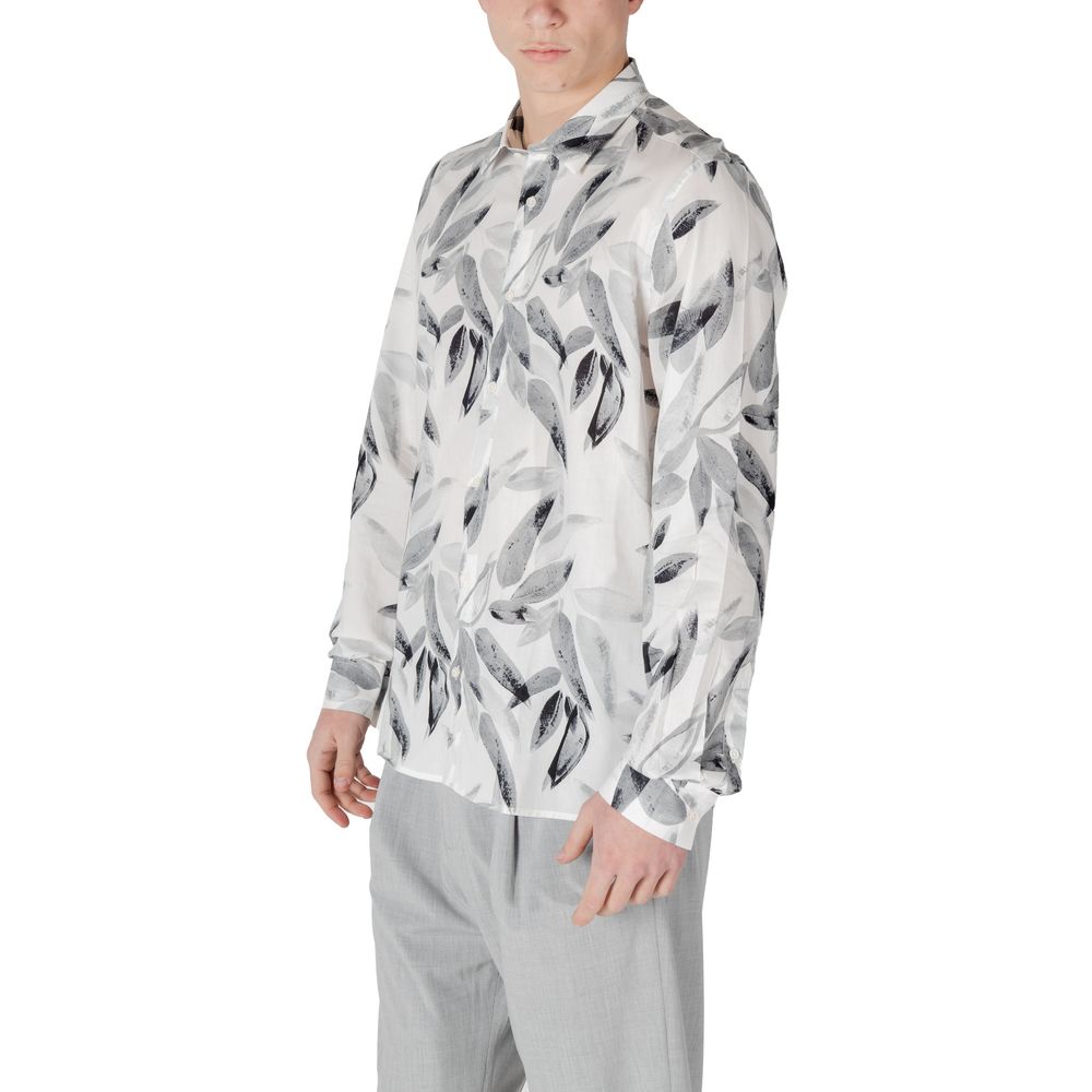 White Viscose Shirt Antony Morato