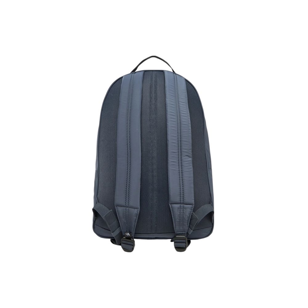 Blue Recycled Polyester Backpack Calvin Klein Jeans