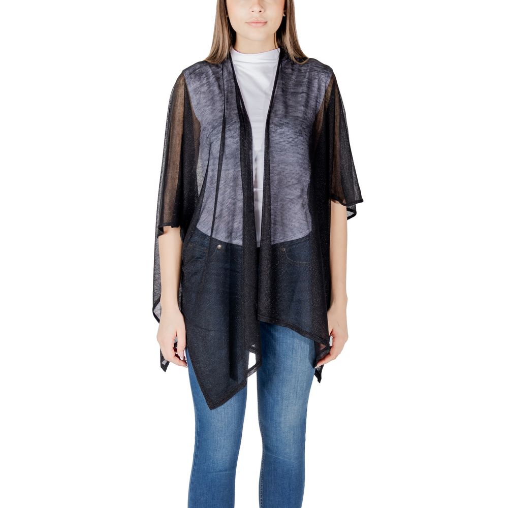 Black Polyacrylic Jackets & Coat Liu Jo