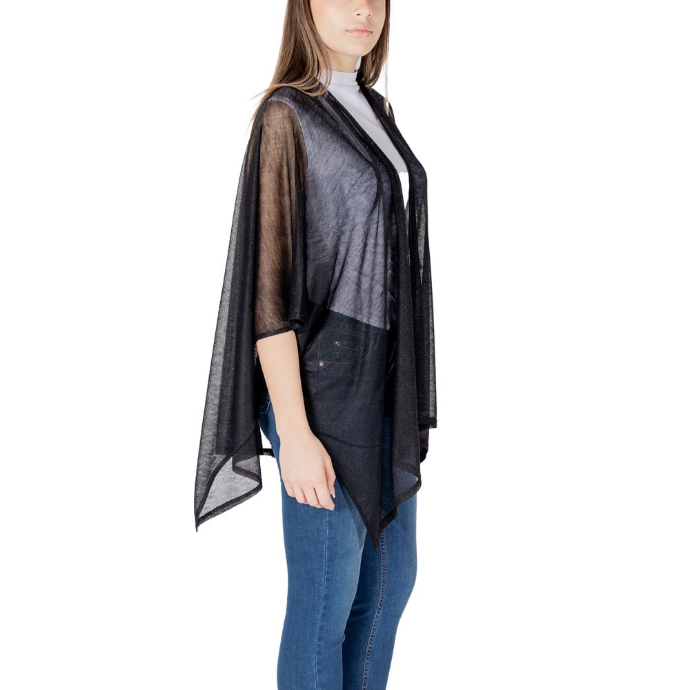 Black Polyacrylic Jackets & Coat Liu Jo