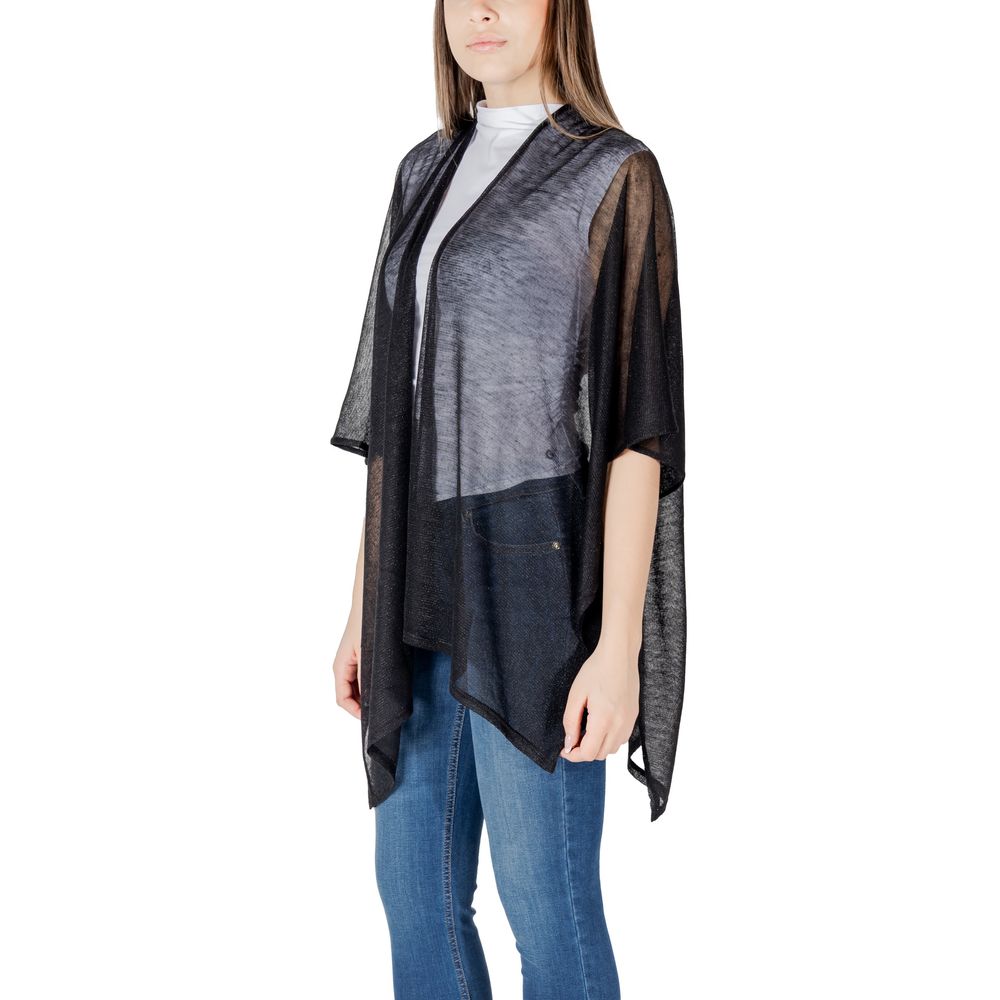 Black Polyacrylic Jackets & Coat Liu Jo