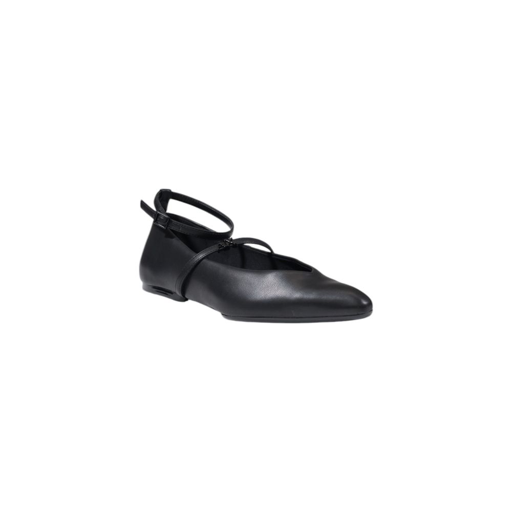 Black Polyester Platform Armani Exchange