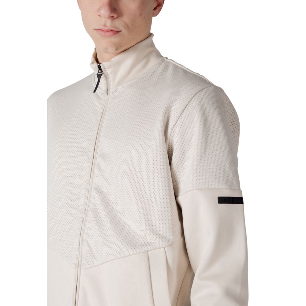 Beige Cotton Sweatsuit EA7 Emporio Armani