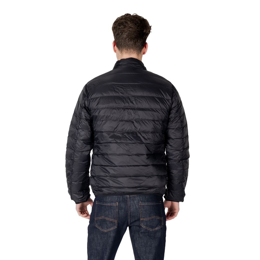 Black Polyamide Jackets & Coat EA7 Emporio Armani