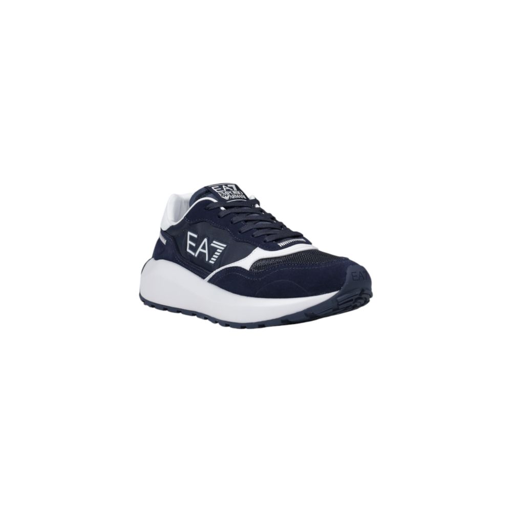 Blue Polyamide Sneaker EA7 Emporio Armani