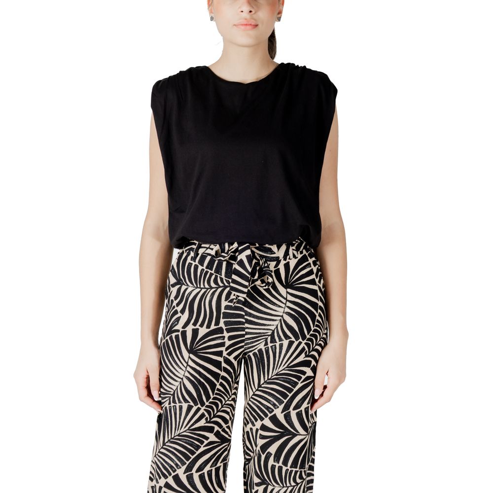 Black Cotton Top Jacqueline De Yong