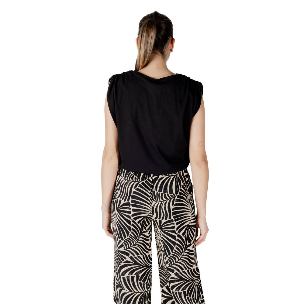 Black Cotton Top Jacqueline De Yong