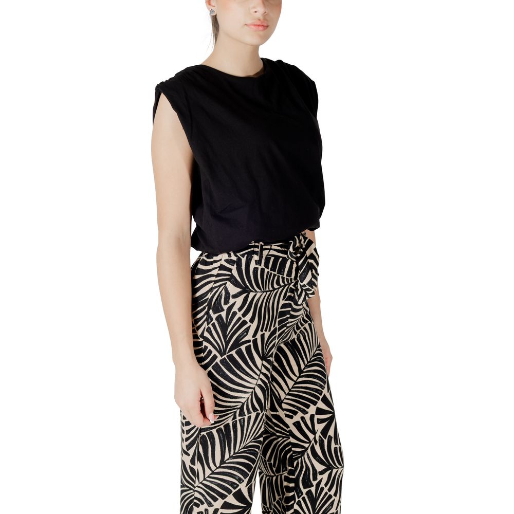 Black Cotton Top Jacqueline De Yong