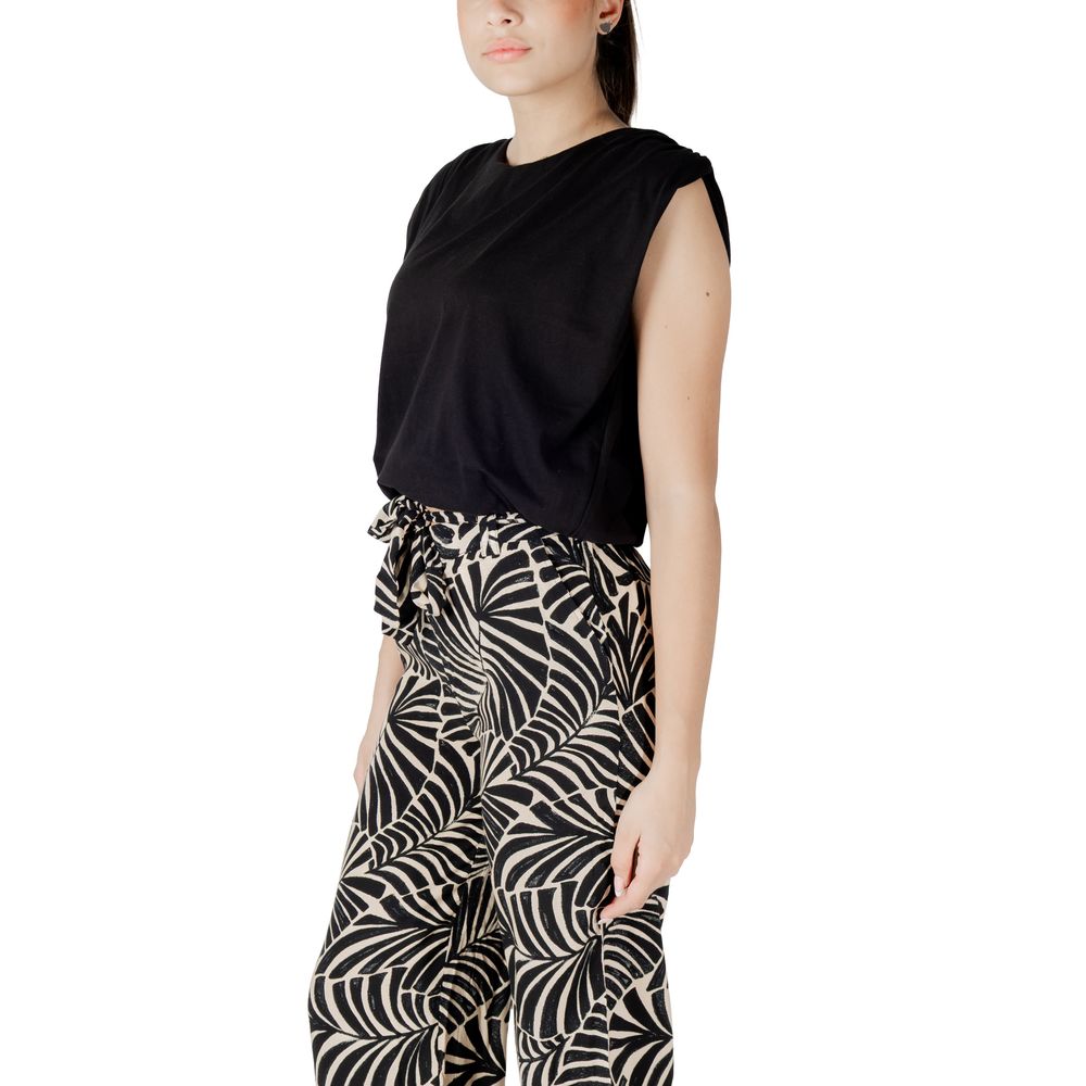 Black Cotton Top Jacqueline De Yong