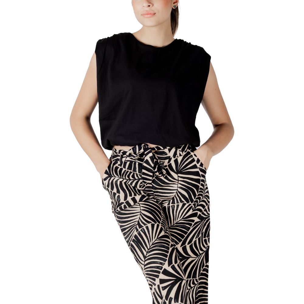 Black Cotton Top Jacqueline De Yong