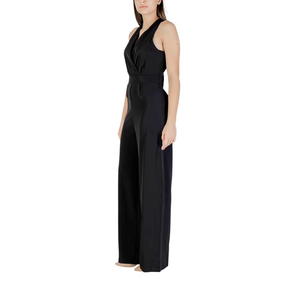 Black Recycled Polyester Jumpsuit Only