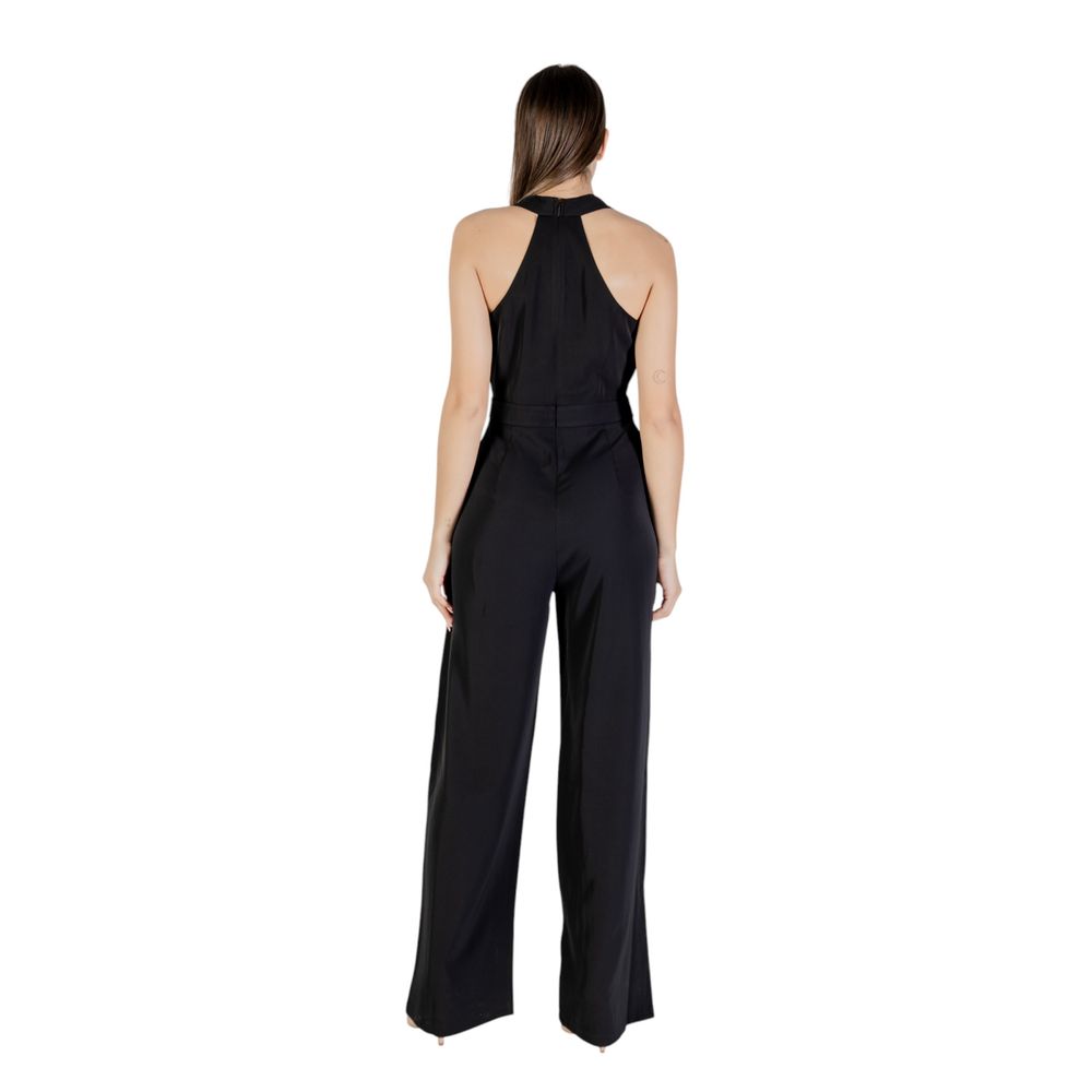 Black Recycled Polyester Jumpsuit Only