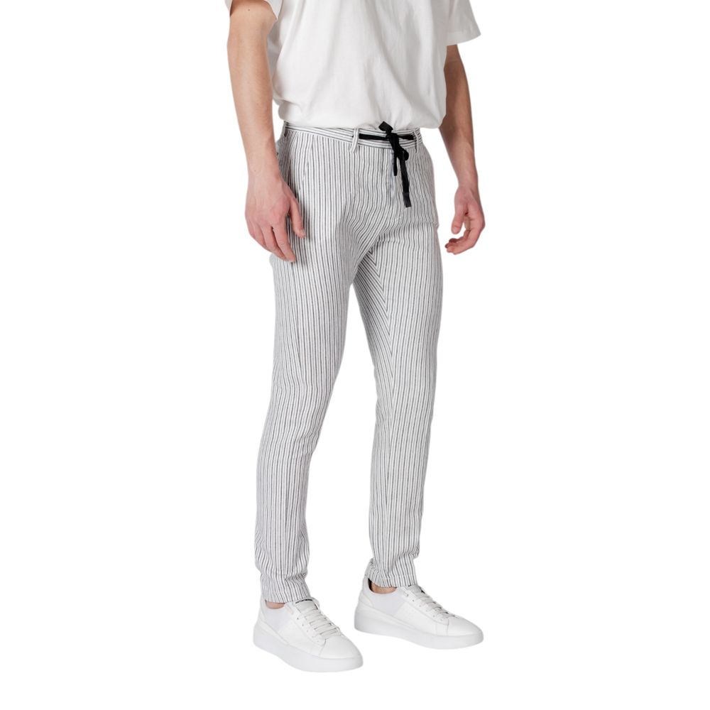 Black Linen Pant Gianni Lupo