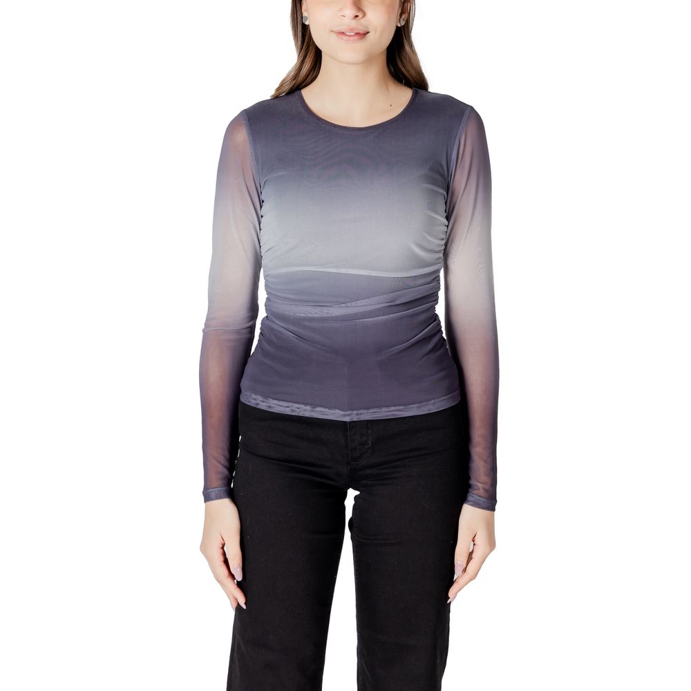 Gray Polyester Long Sleeve ICHI