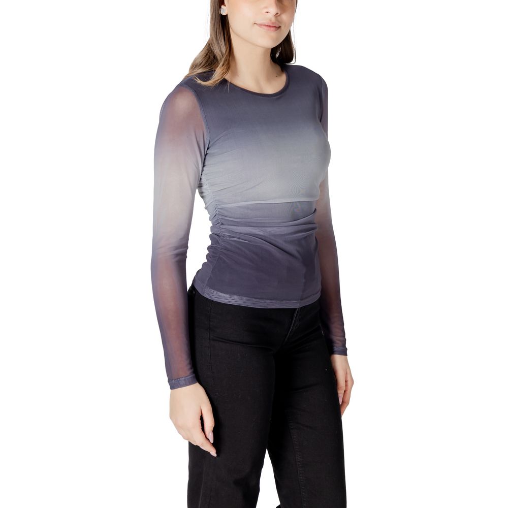 Gray Polyester Long Sleeve ICHI