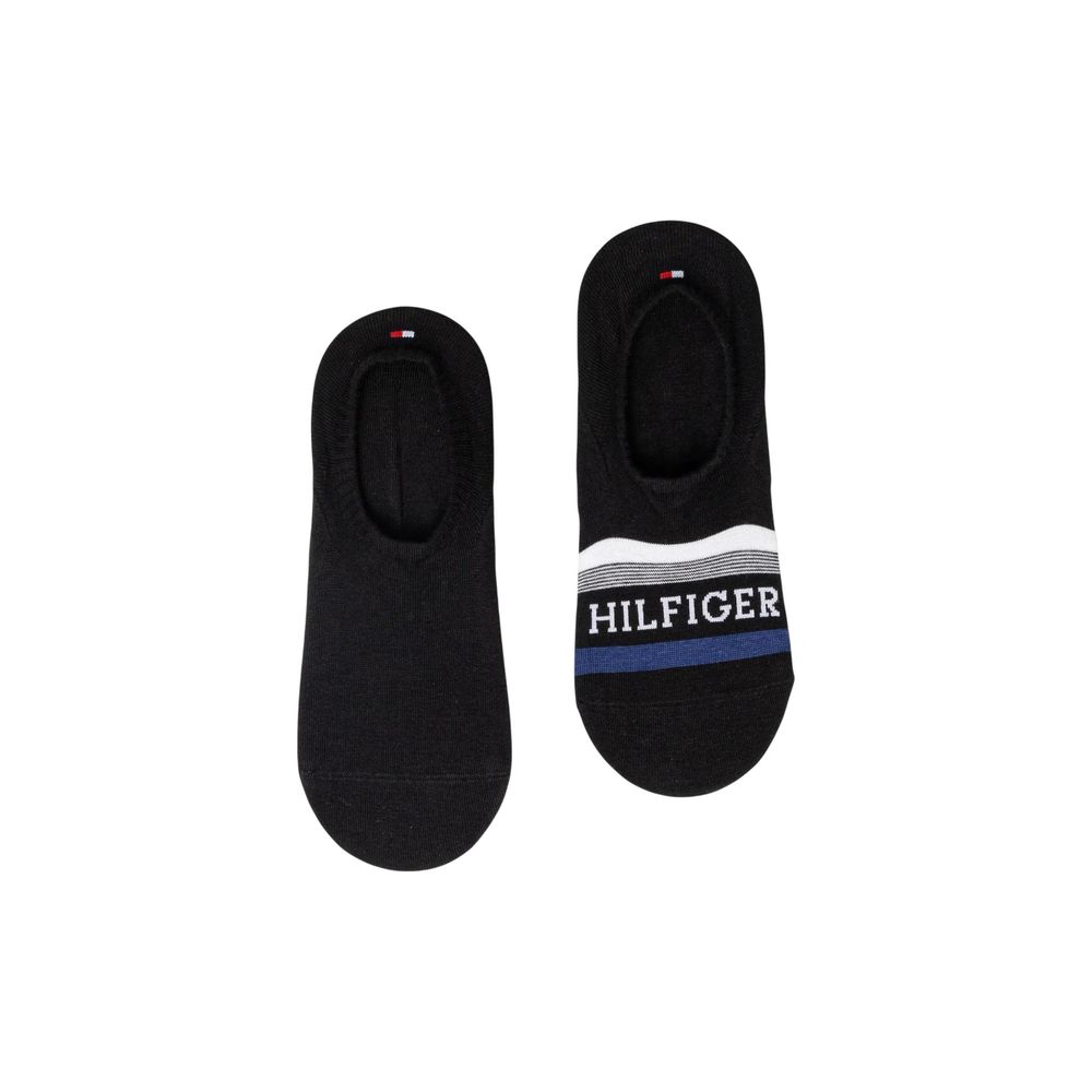 Black Cotton Sock Tommy Hilfiger