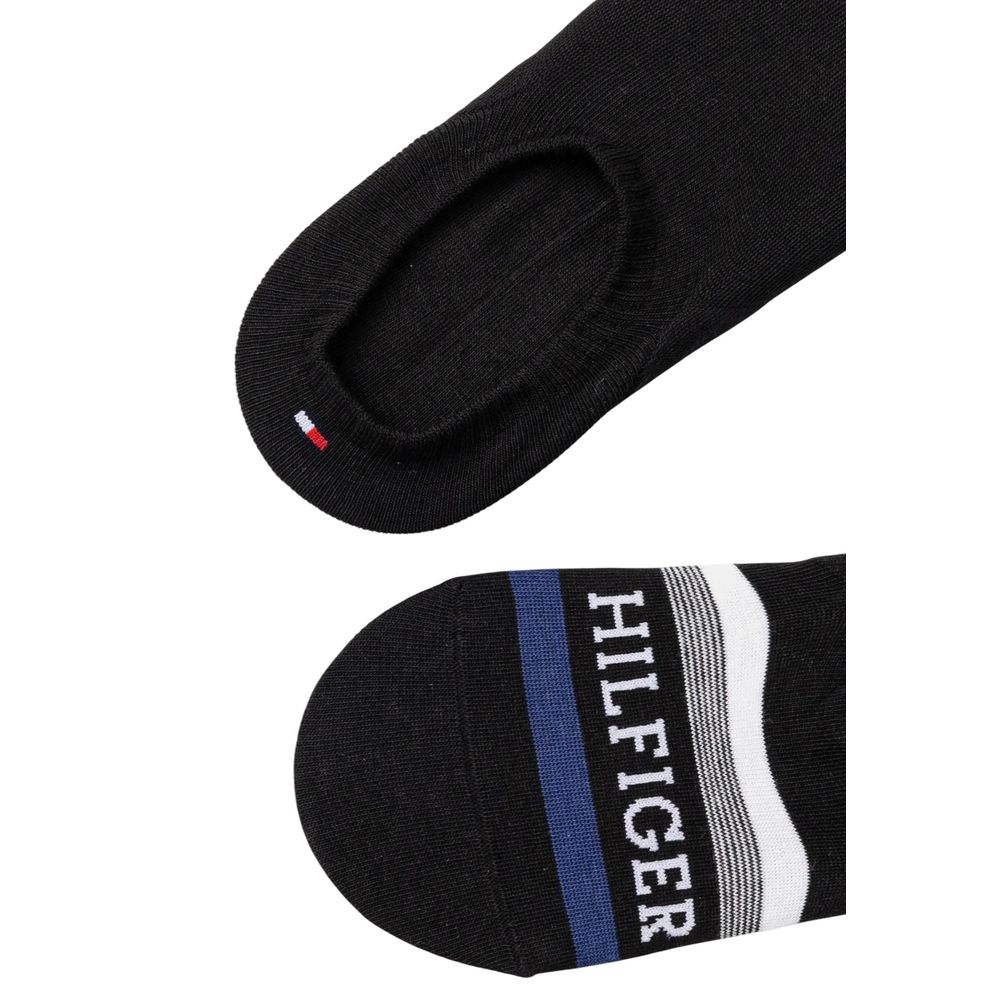 Black Cotton Sock Tommy Hilfiger