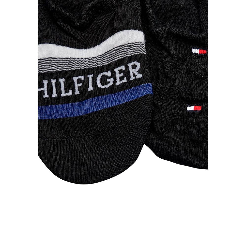 Black Cotton Sock Tommy Hilfiger