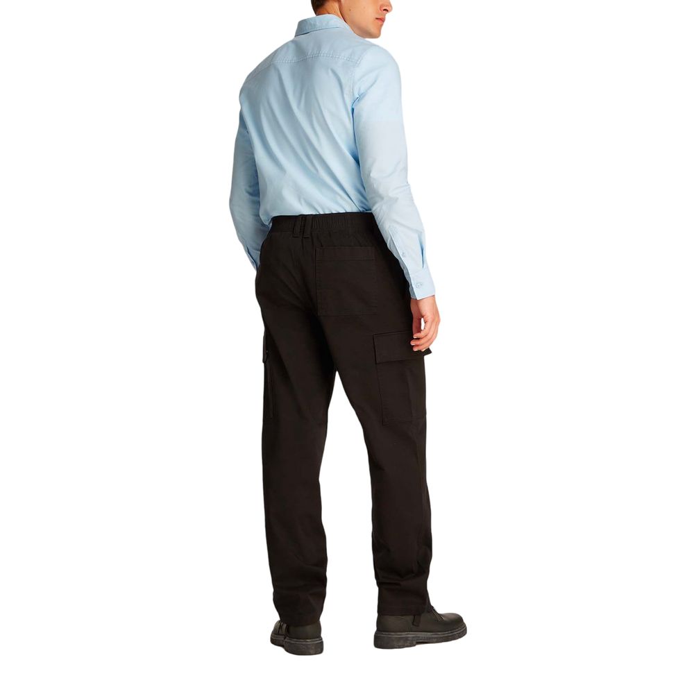 Black Cotton Pant Calvin Klein Jeans