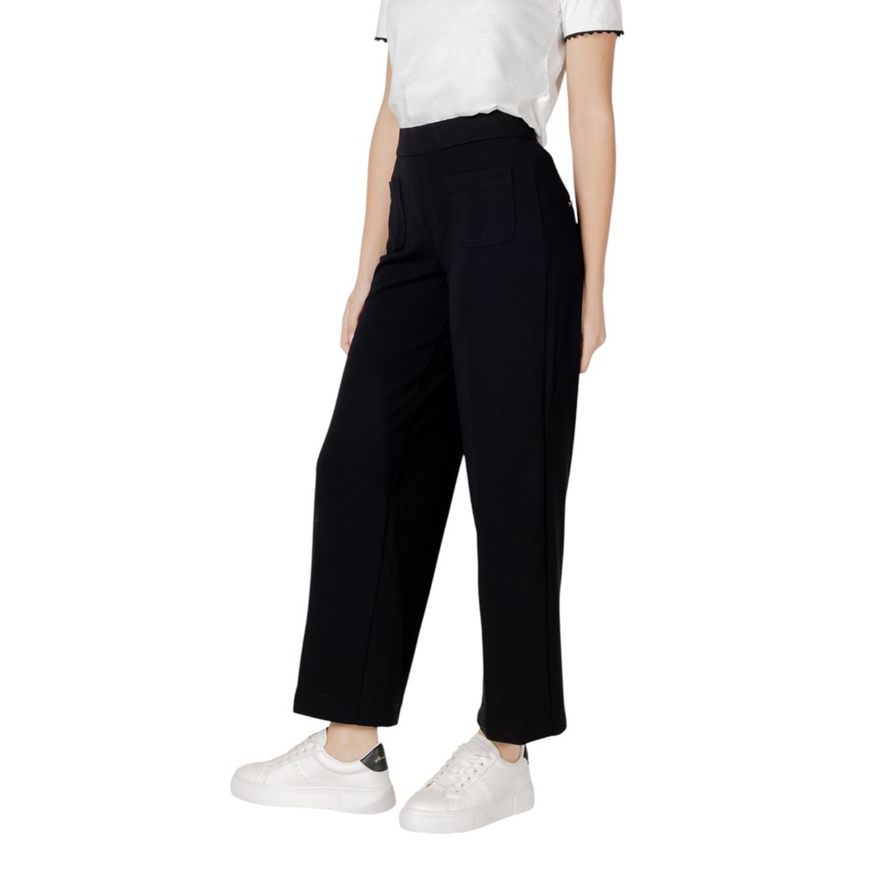 Black Viscose Pant Street One
